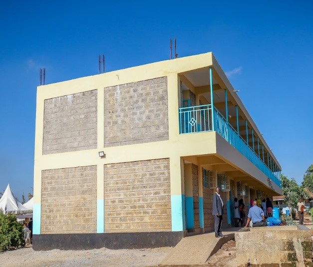 St. Dominic’s Primary School – Construction of 4No door classrooms with a slab and a staircase on top of an existing building